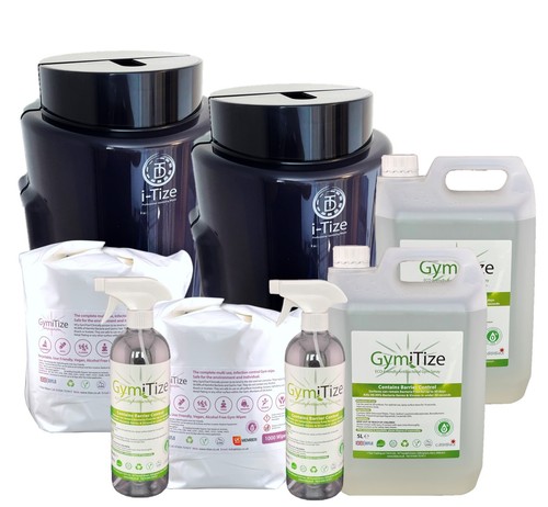 Gymitize gym equipment - equipment, wipes